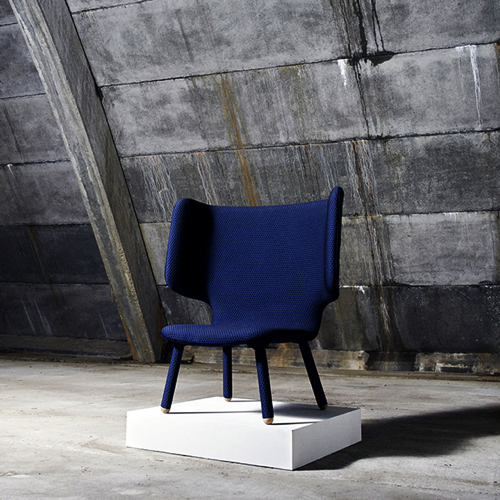Tempo Chair Moderne rød lænestol - Fås i flere farver - Øreklap